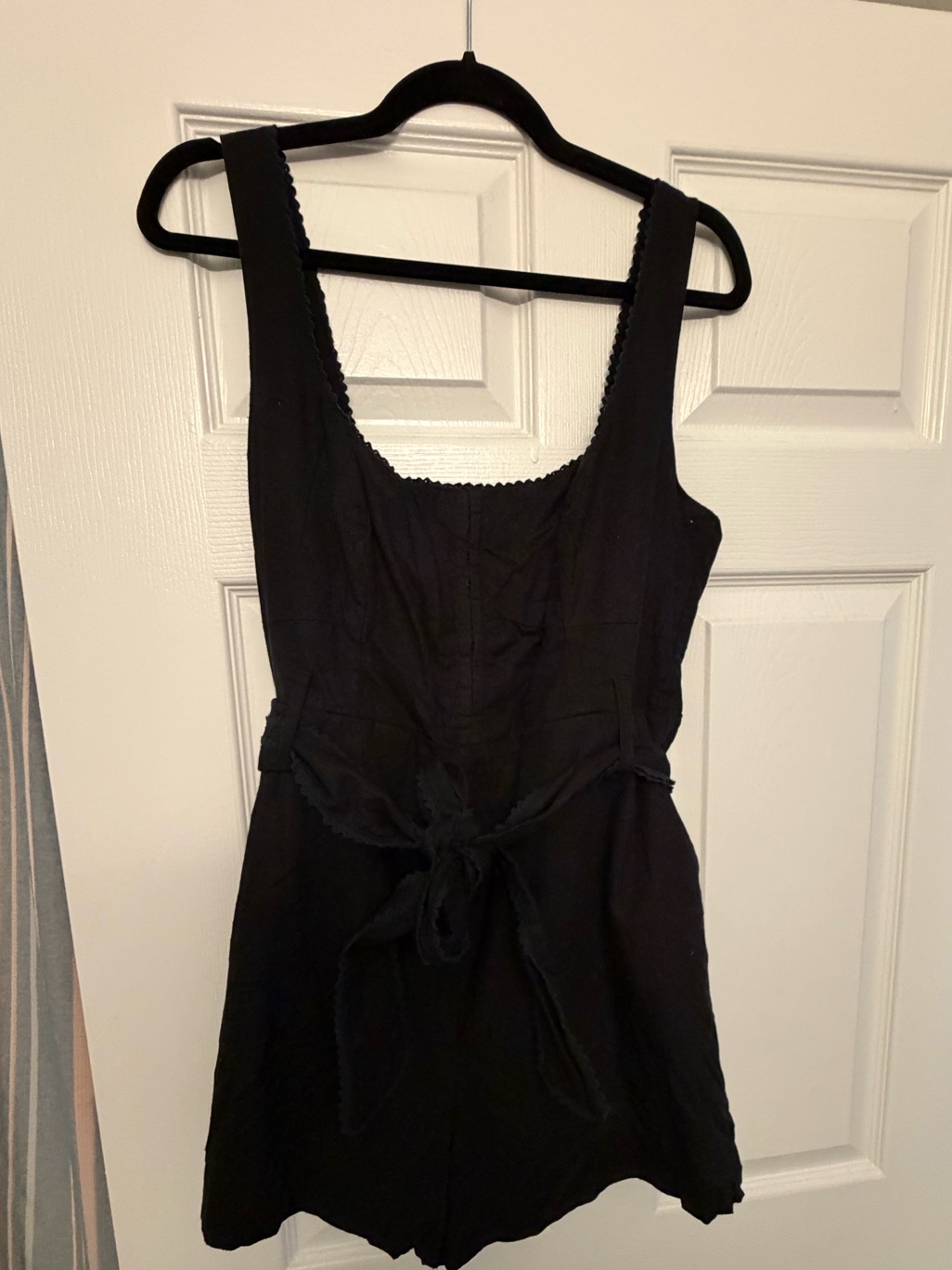 House Of Harlow Black Romper Corset